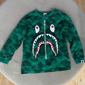 BAPE kids Long sleeve shirt size 140